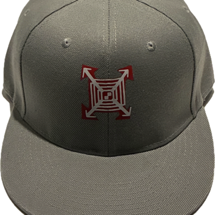 Unbounded Hat Grey Red