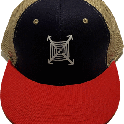 Unbounded Hat Navy Red