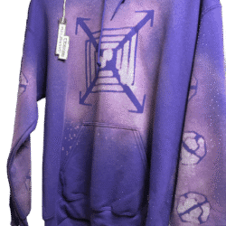 Purple Dust Bee Keeper Hoody