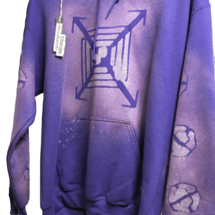 Purple Dust Bee Keeper Hoody